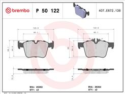 BREMBO P 50 122