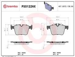 BREMBO P50122NX