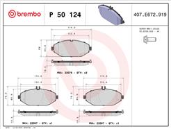 BREMBO P 50 124