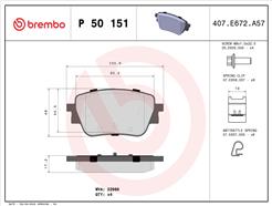 BREMBO P 50 151