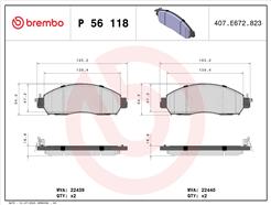 BREMBO P 56 118