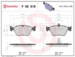 BREMBO P 59 019