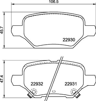 BREMBO P 59 099 EAN: 8020584118016.