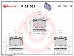 BREMBO P 61 031