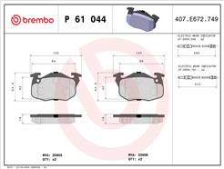 BREMBO P 61 044