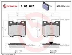 BREMBO P 61 047