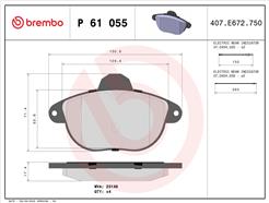 BREMBO P 61 055