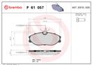 BREMBO P 61 057