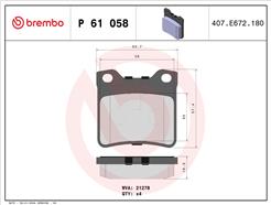 BREMBO P 61 058