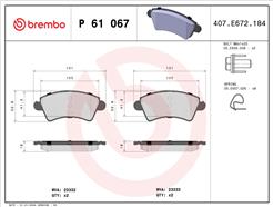 BREMBO P 61 067