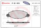 BREMBO P 61 072
