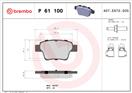 BREMBO P 61 100