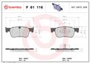 BREMBO P 61 116