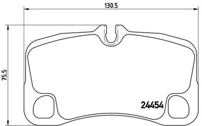 BREMBO P 65 013 Číslo výrobce: 24454. EAN: 8020584061848.