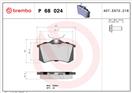BREMBO P 68 024