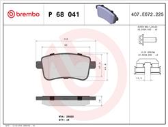 BREMBO P 68 041