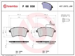 BREMBO P 68 058