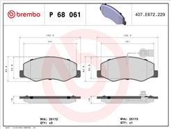 BREMBO P 68 061