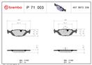 BREMBO P 71 003