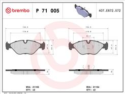 BREMBO P 71 005
