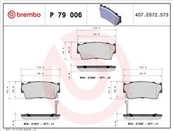 BREMBO P 79 006