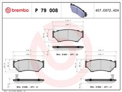 BREMBO P 79 008