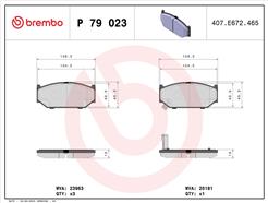BREMBO P 79 023