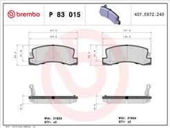 BREMBO P 83 015