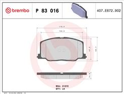 BREMBO P 83 016