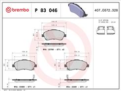 BREMBO P 83 046