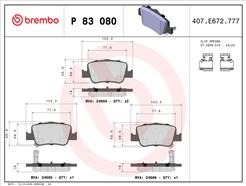 BREMBO P 83 080