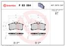 BREMBO P 83 084