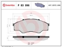BREMBO P 83 096
