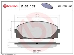BREMBO P 83 139