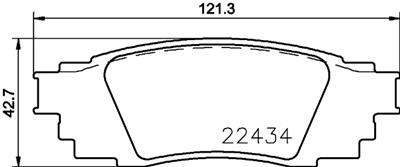 BREMBO P 83 160 Číslo výrobce: 22434. EAN: 8020584084366.