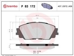 BREMBO P 83 172