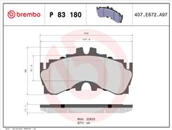 BREMBO P 83 180