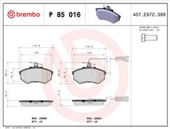 BREMBO P 85 016