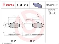 BREMBO P 85 018