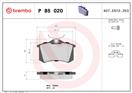 BREMBO P 85 020