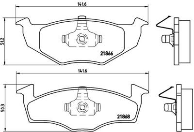 BREMBO P 85 030 Číslo výrobce: 21868. EAN: 8020584058336.