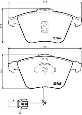 BREMBO P 85 056 Číslo výrobce: 23763. EAN: 8020584058596.