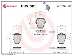 BREMBO P 85 067