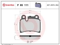 BREMBO P 85 111