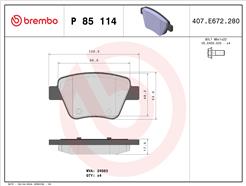BREMBO P 85 114