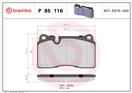 BREMBO P 85 116