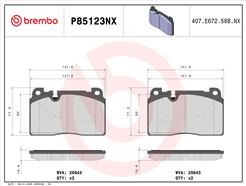 BREMBO P85123NX