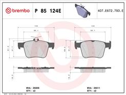 BREMBO P 85 124E