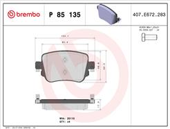 BREMBO P 85 135