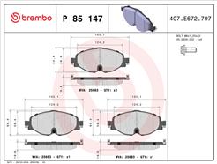 BREMBO P 85 147